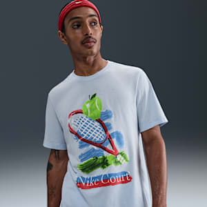NikeCourt Men's Tennis T-Shirt. Nike.com